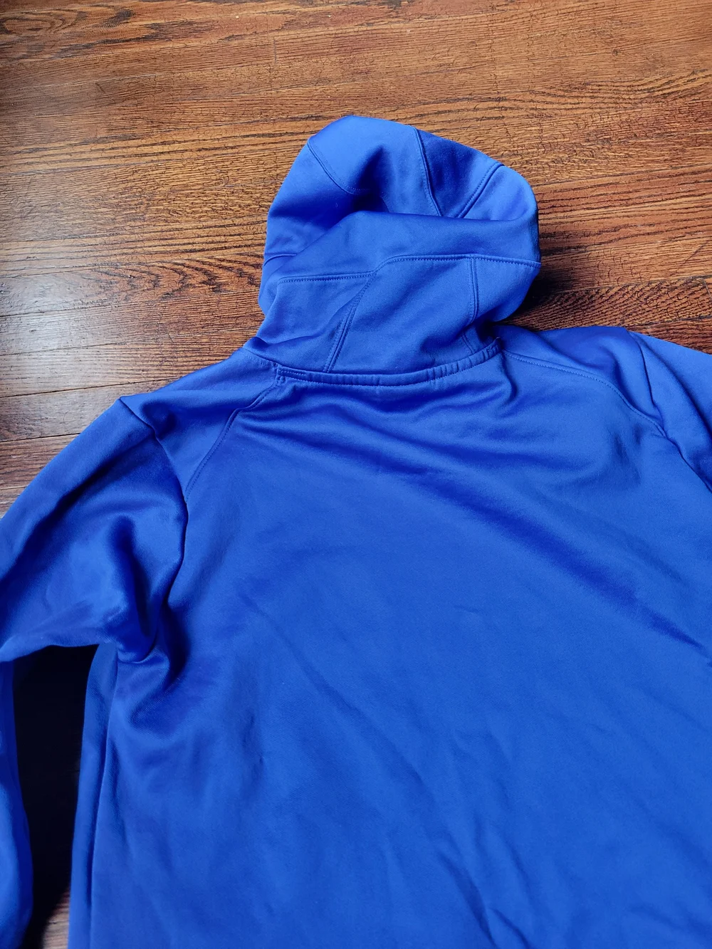 Nike Basketball Boys Blue White Hoodie Sweatshirt XL Activewear Dri Fit